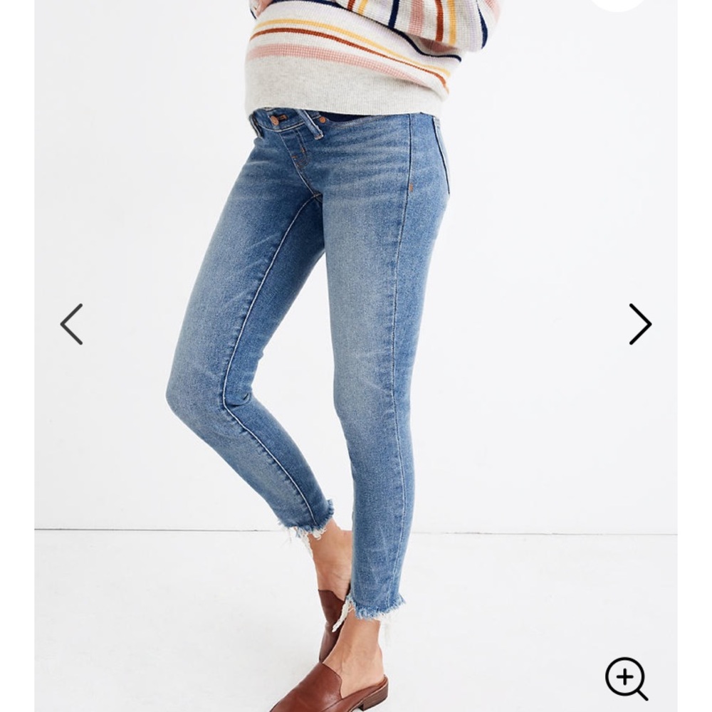 Madewell maternity jeans